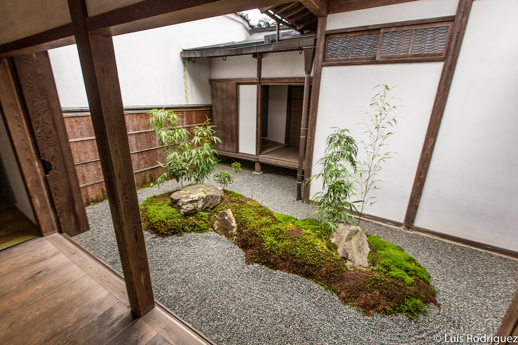 Tsubo-niwa (jardín de aposentos) en el templo Sanzen-in de Ohara
